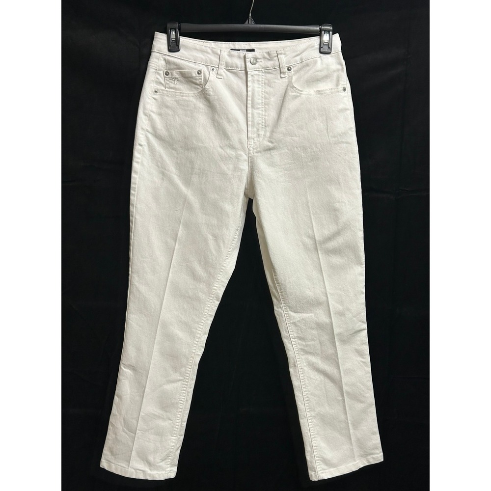 Frye‎ Jeans Womens 8/29 White High Rise Straight Leg Denim 1859395